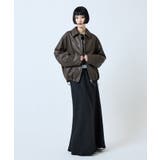【Lui's】ステッチ使いエコレザーブルゾン | PAL GROUP OUTLET | 詳細画像23
