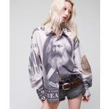 【WHO'S WHO gallery】Sourマルクス紙幣プリントシャツ | PAL GROUP OUTLET | 詳細画像7 