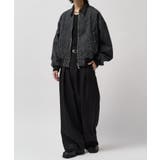 【Lui's】Uneven Denim Bomber | PAL GROUP OUTLET | 詳細画像11