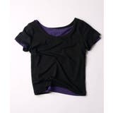 PPL/BLK | 【WHO'S WHO gallery】SLOPPY PACK TEE | PAL GROUP OUTLET