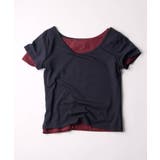 BUR/NVY | 【WHO'S WHO gallery】SLOPPY PACK TEE | PAL GROUP OUTLET