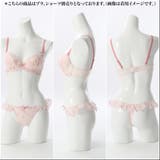 【EFカップ】Line Art Flower 3/4カップブラ | palissee | 詳細画像10