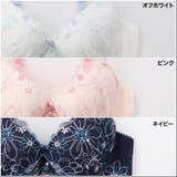 【EFカップ】Line Art Flower 3/4カップブラ | palissee | 詳細画像5