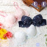 【EFカップ】Line Art Flower 3/4カップブラ | palissee | 詳細画像1
