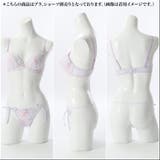 ふんわりレースローズプリント 3/4カップブラ | palissee | 詳細画像14