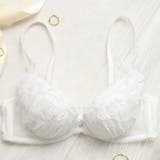 オフホワイト | Luxury Lace 3/4カップブラ | palissee