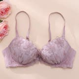 ピンク | 【EFカップ】ブーケアップリケ ３/４カップブラ | palissee