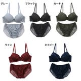 【GHカップ】無地ツーウェイ3/4モールドカップブラ&ショーツ | palissee | 詳細画像2