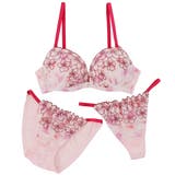 ピンク | パステルグラデーション×大花線画レース3 | palissee