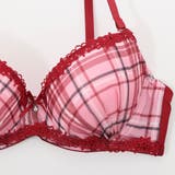 【GHカップ】タータンチェックプリント 3/4モールドカップブラ&ショーツ | palissee | 詳細画像5