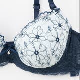ラインフラワーレース３/４モールドカップブラ＆ショーツ | palissee | 詳細画像6 
