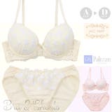 プチフラワーレース 3/4モールドカップブラ&ショーツ | palissee | 詳細画像1