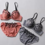 スモーキーゴシックレース 3/4モールドカップブラ&ショーツ | palissee | 詳細画像9