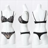 【EFカップ】パピヨンフルール 3/4モールドカップブラ&ショーツ+Tバック | palissee | 詳細画像4