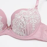 フェミニンアーチレース３/４モールドカップブラ＆ショーツ＋Tバック | palissee | 詳細画像6 