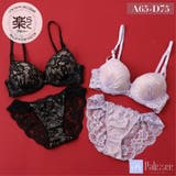 シアーレース３/４モールドカップブラ＆ショーツ | palissee | 詳細画像1 