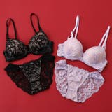 シアーレース３/４モールドカップブラ＆ショーツ | palissee | 詳細画像11 