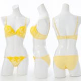 サイドチュールレーシー3/4モールドカップブラ&ショーツ | palissee | 詳細画像4