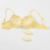 サイドチュールレーシー3/4モールドカップブラ&ショーツ | palissee | 詳細画像8