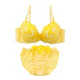 サイドチュールレーシー3/4モールドカップブラ&ショーツ | palissee | 詳細画像10