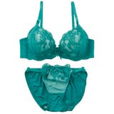 サイドチュールレーシー3/4モールドカップブラ&ショーツ | palissee | 詳細画像11