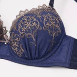 ラメプリントアーチ刺繍3/4モールドカップブラ&ショーツ | palissee | 詳細画像5