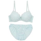 フラワーオーガンジー3/4モールドカップブラ&ショーツ | palissee | 詳細画像10