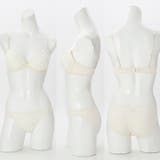 フラワーオーガンジー３/４モールドカップブラ＆ショーツ | palissee | 詳細画像2 