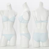 フラワーオーガンジー３/４モールドカップブラ＆ショーツ | palissee | 詳細画像3 