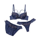 マカロニコードローズケミカル3/4モールドカップブラ&ショーツ+Tバック | palissee | 詳細画像20