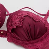 マカロニコードローズケミカル3/4モールドカップブラ&ショーツ+Tバック | palissee | 詳細画像2