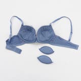 【EFカップ】シルバーラメフラワー3/4モールドカップブラ&ショーツ | palissee | 詳細画像10