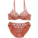 【EFカップ】シルバーラメフラワー3/4モールドカップブラ&ショーツ | palissee | 詳細画像13