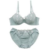 【EFカップ】シルバーラメフラワー3/4モールドカップブラ&ショーツ | palissee | 詳細画像15