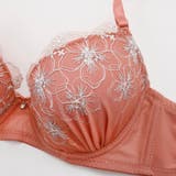 【EFカップ】シルバーラメフラワー3/4モールドカップブラ&ショーツ | palissee | 詳細画像5