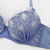【EFカップ】シルバーラメフラワー3/4モールドカップブラ&ショーツ | palissee | 詳細画像6