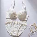 カームフラワー3/4モールドカップブラ&ショーツ | palissee | 詳細画像2