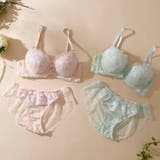 フラワーレース3/4モールドカップブラ&ショーツ | palissee | 詳細画像12