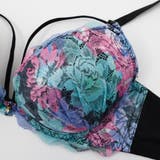 ビビッドフラワーマカロニコード3/4モールドカップブラ&ショーツ+Tバック | palissee | 詳細画像7