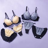 Lilyレースマカロニコード3/4モールドカップブラ&ショーツ+Tバック | palissee | 詳細画像14
