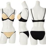 Lilyレースマカロニコード3/4モールドカップブラ&ショーツ+Tバック | palissee | 詳細画像2
