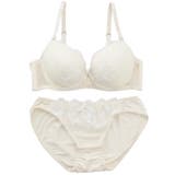 ガーリーハートレース3/4モールドカップブラ&ショーツ | palissee | 詳細画像9