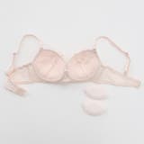 ガーリーリボンレース３/４モールドカップブラ＆ショーツ  | palissee | 詳細画像6 