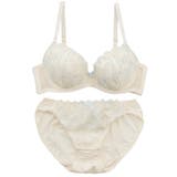 ガーリーバタフライレース3/4モールドカップブラ&ショーツ | palissee | 詳細画像10