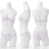 【EFカップ】フェミニンフラワープリント3/4モールドカップブラ&ショーツ | palissee | 詳細画像5