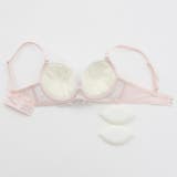 フルーフシフォンフリル3/4モールドカップブラ&ショーツ | palissee | 詳細画像6