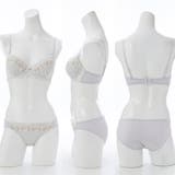 ケミカルフラワー３/４モールドカップブラ＆ショーツ | palissee | 詳細画像3 