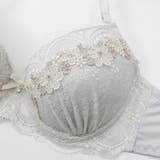 ケミカルフラワー３/４モールドカップブラ＆ショーツ | palissee | 詳細画像5 