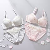 【EFカップ】ケミカルフラワー3/4モールドカップブラ&ショーツ | palissee | 詳細画像12