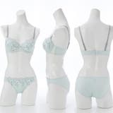 【EFカップ】フェミニンフラワー刺繍3/4モールドカップブラ&ショーツ | palissee | 詳細画像5